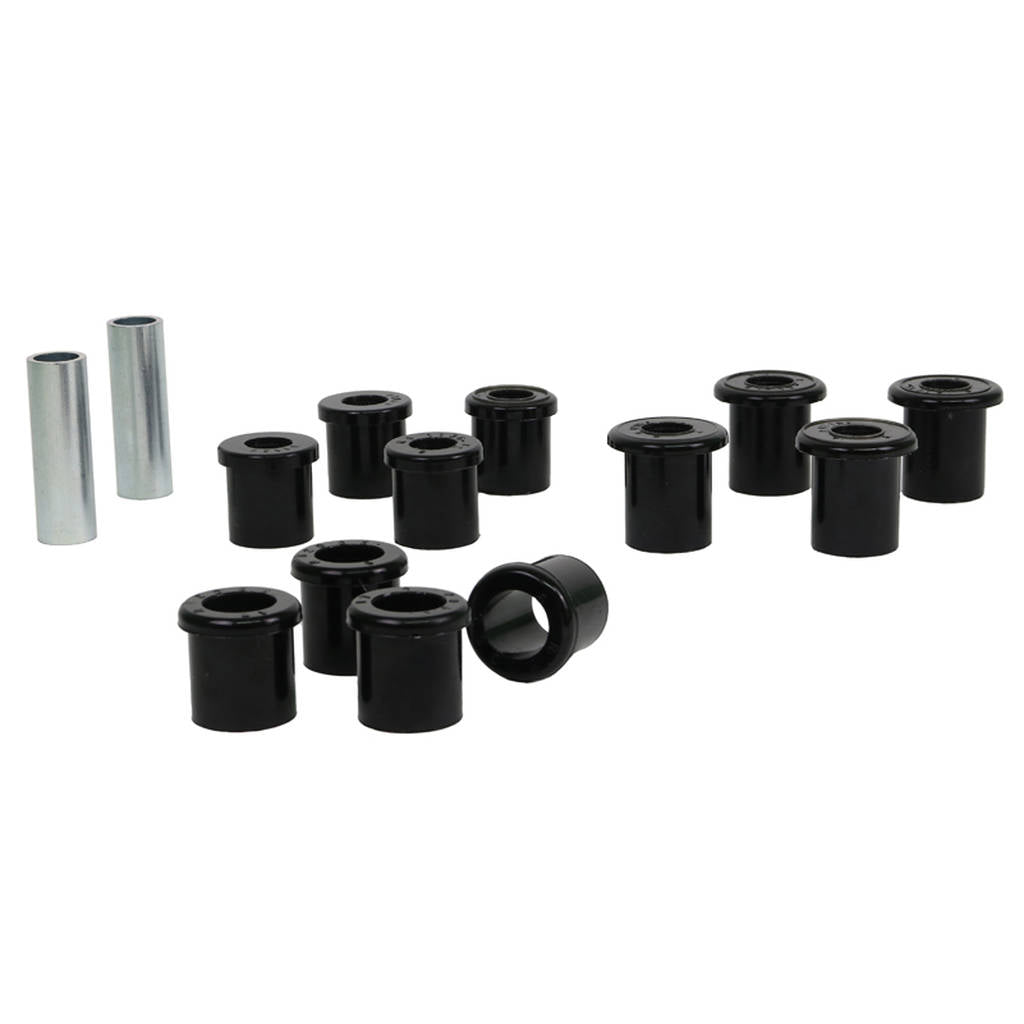 WHITELINE WEK008 Rear Leaf Spring - Bushing Kit for Ford Courier PC-PH/Mazda B Series Bravo UF, UN Photo-0