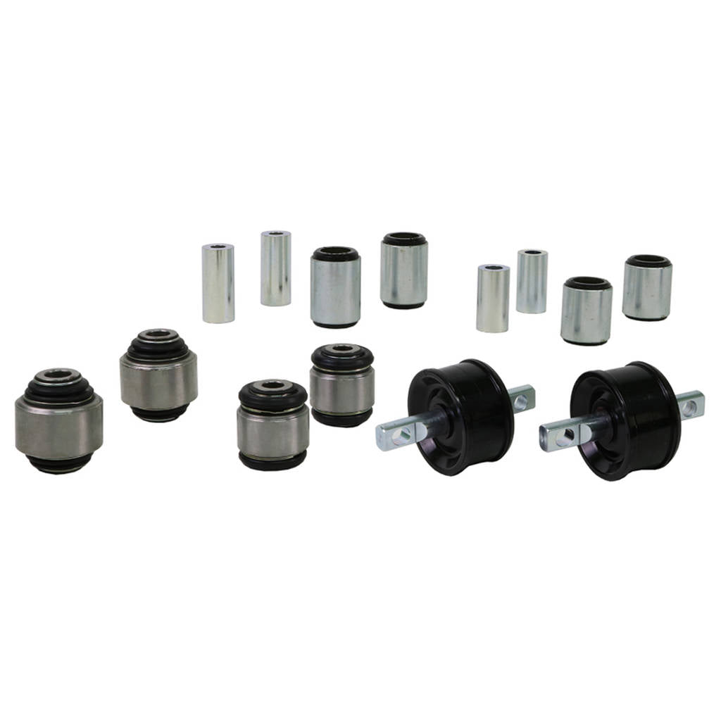 WHITELINE WEK039 Rear Essential Vehicle Bushing Kit for Ford Falcon/Fairlane BA-FGX, Territory SX-SZ/FPV Photo-0