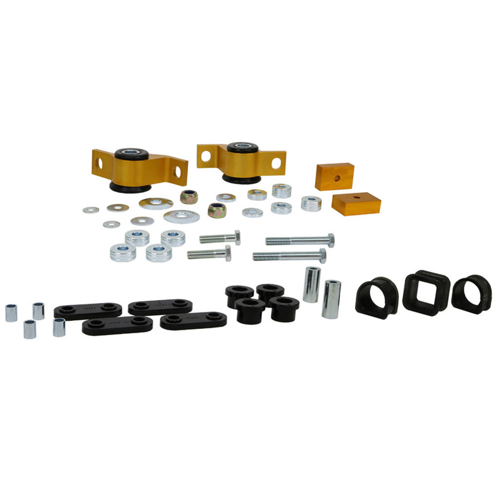 WHITELINE WEK076 Front Essential Vehicle Bushing Kit for Subaru Impreza GD incl WRX/STi Photo-0