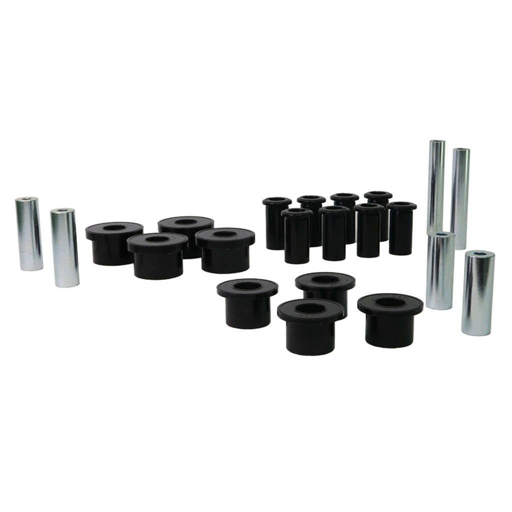 WHITELINE WEK102 Rear Leaf Spring - Bushing Kit for Volkswagen Amarok 2H 2wd/4Motion Photo-0