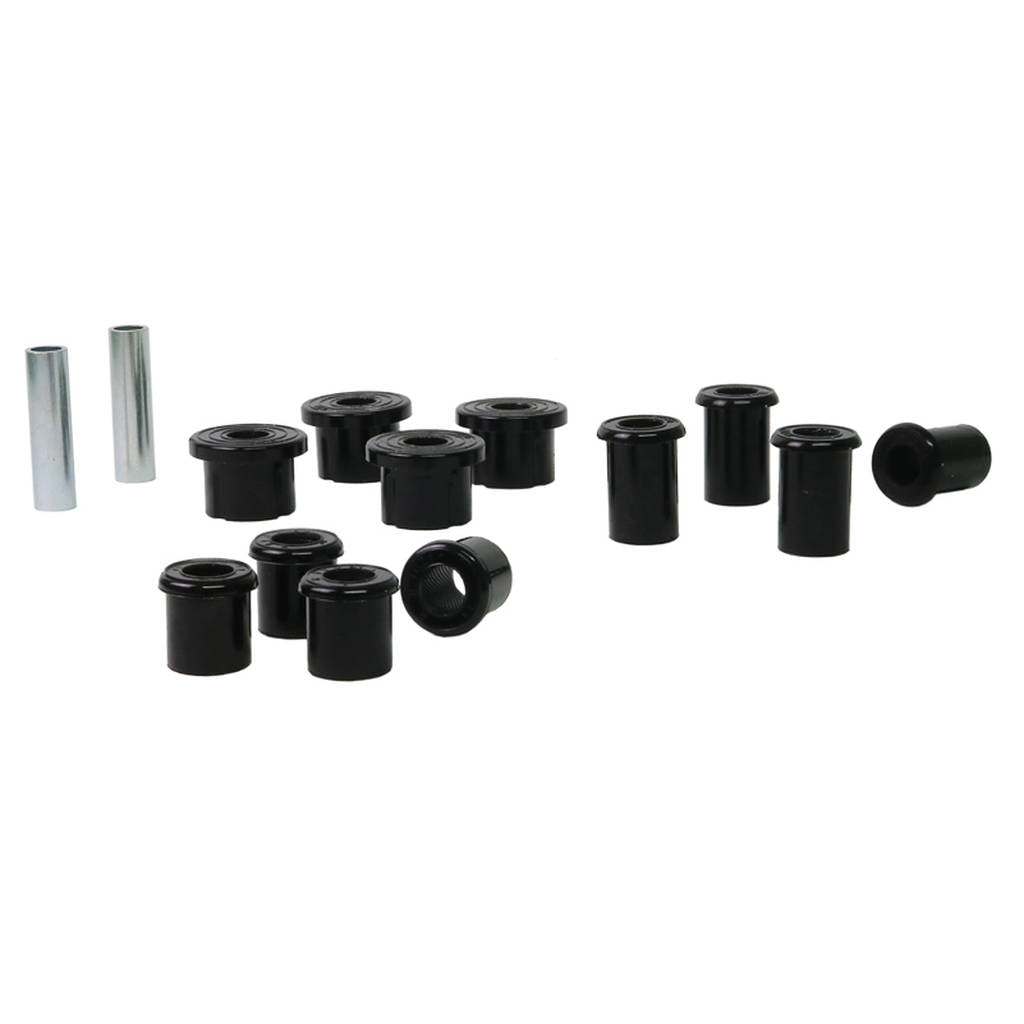 WHITELINE WEK104 Rear Leaf Spring - Bushing Kit for Holden Colorado, Isuzu D-Max/LDV T60 2wd/4wd Photo-0