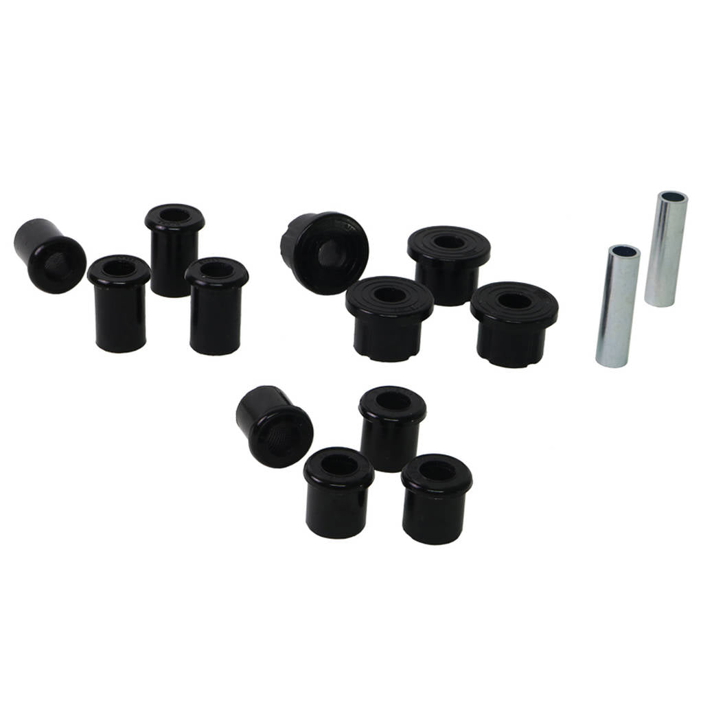 WHITELINE WEK104 Rear Leaf Spring - Bushing Kit for Holden Colorado, Isuzu D-Max/LDV T60 2wd/4wd Photo-3