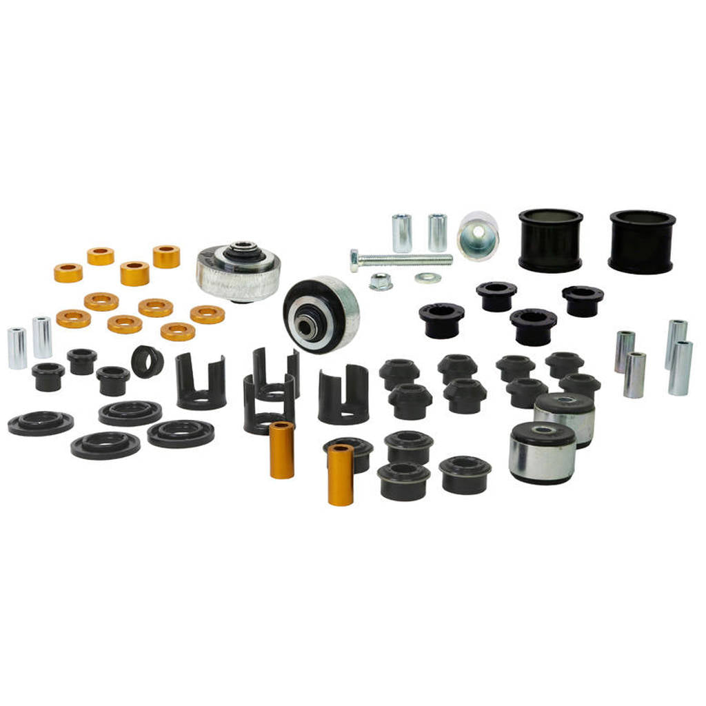 WHITELINE WEK131 Front/Rear Essential Vehicle Bushing Kit for Subaru Impreza WRX STi VA Photo-0