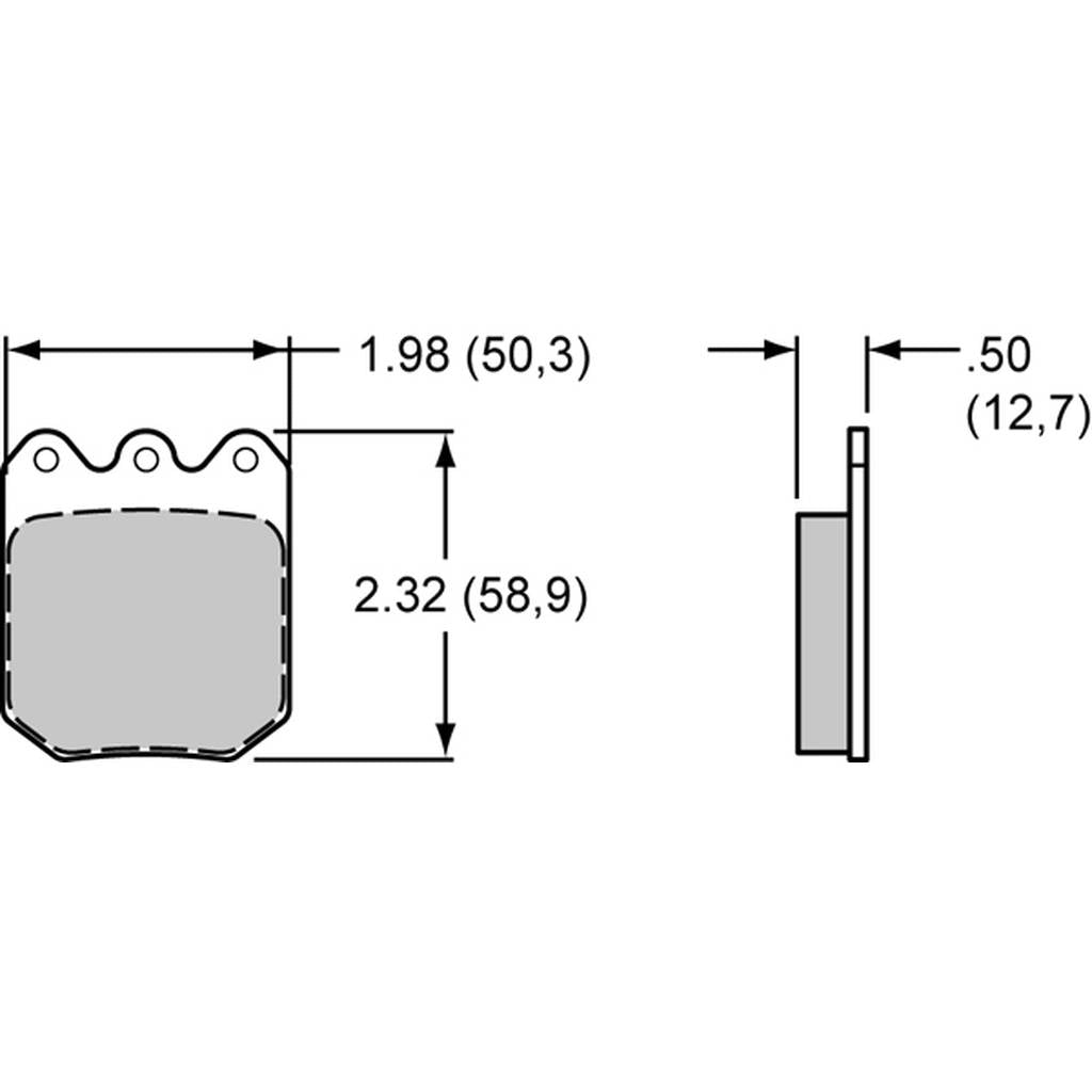 WILWOOD 150-20-6812K Brake Pads Set BP-20 Photo-0