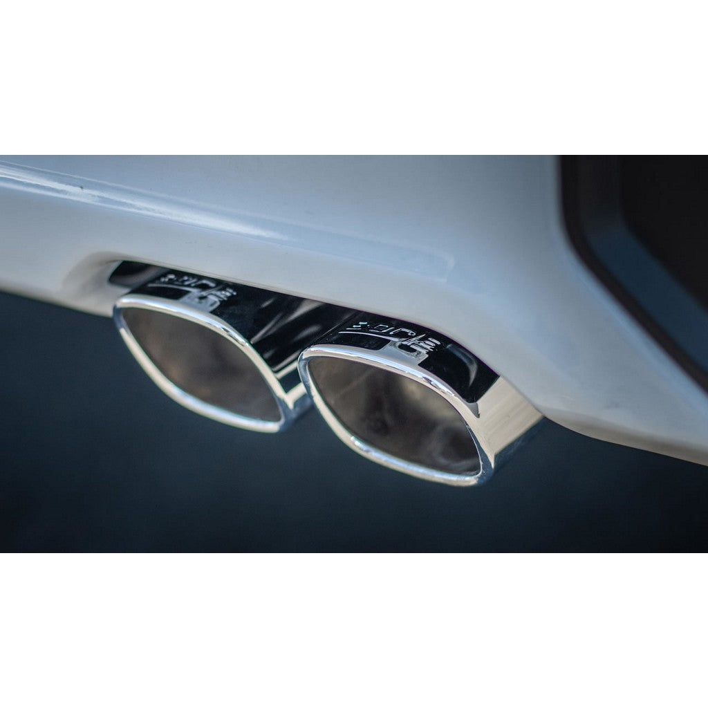 BORLA 140998 Cat-Back Exhaust System 2.75" ATAK (3.5" x 3.28" Bright Chrome Tips) for CHEVROLET Silverado 1500 2024 / GMC Sierra 1500 2024 Photo-2