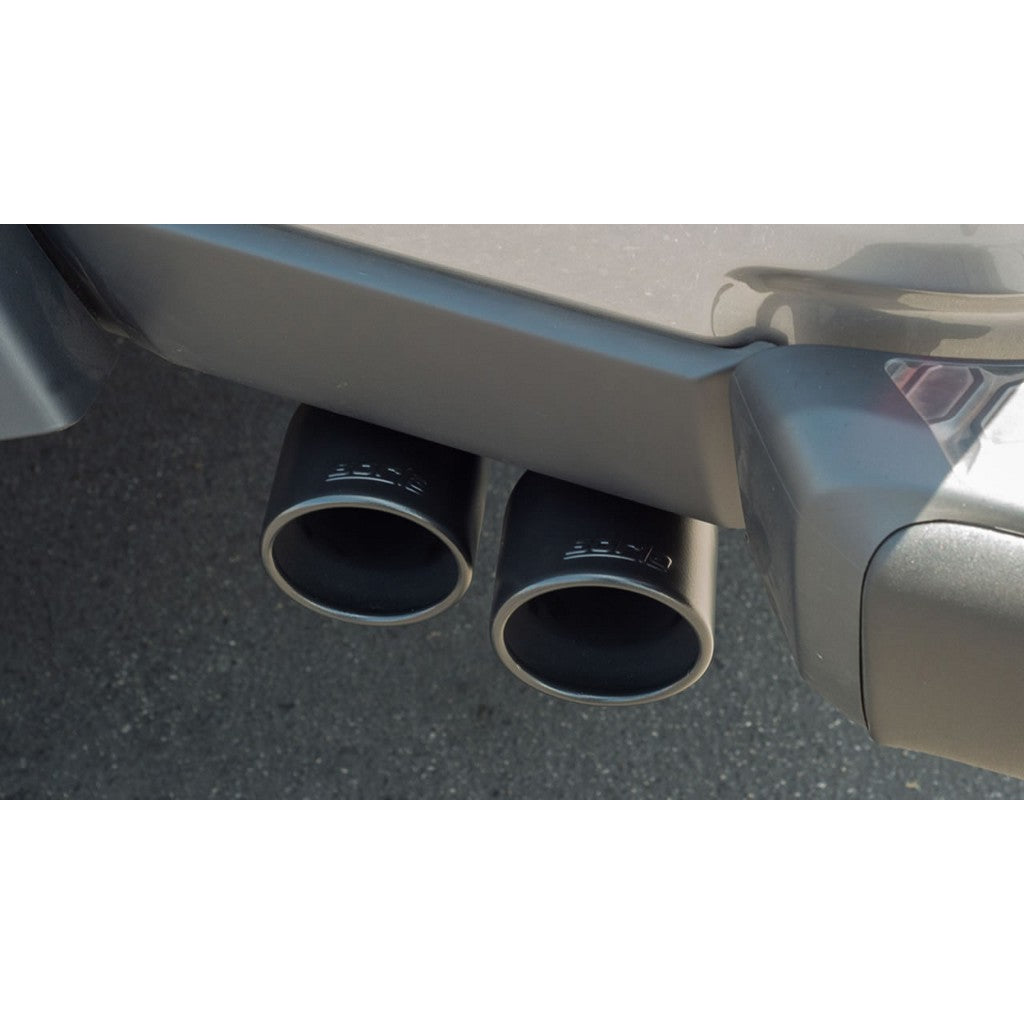 BORLA 140814CB Cat-Back Exhaust System 2.75", 2", Touring (3.5" RD X 6.0" Ceramic Black Tips) for JEEP Gladiator (JT) 3.6L V6 2020-2023 Photo-2