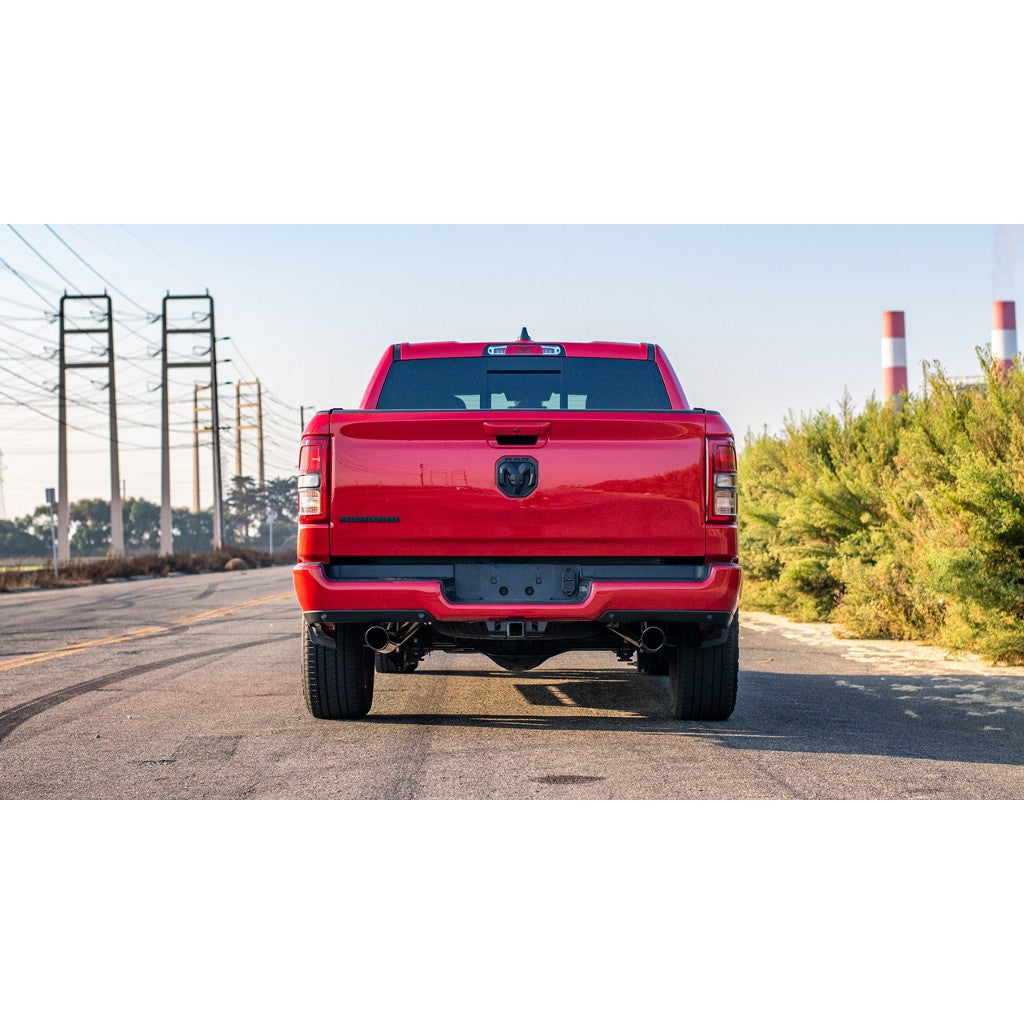 BORLA 140852BC Cat-Back Exhaust System 3", 2.25", S-Type (4" RD X 14" Black Chrome Tips) for DODGE RAM 1500 3.6L V6 2019-2023 Photo-1