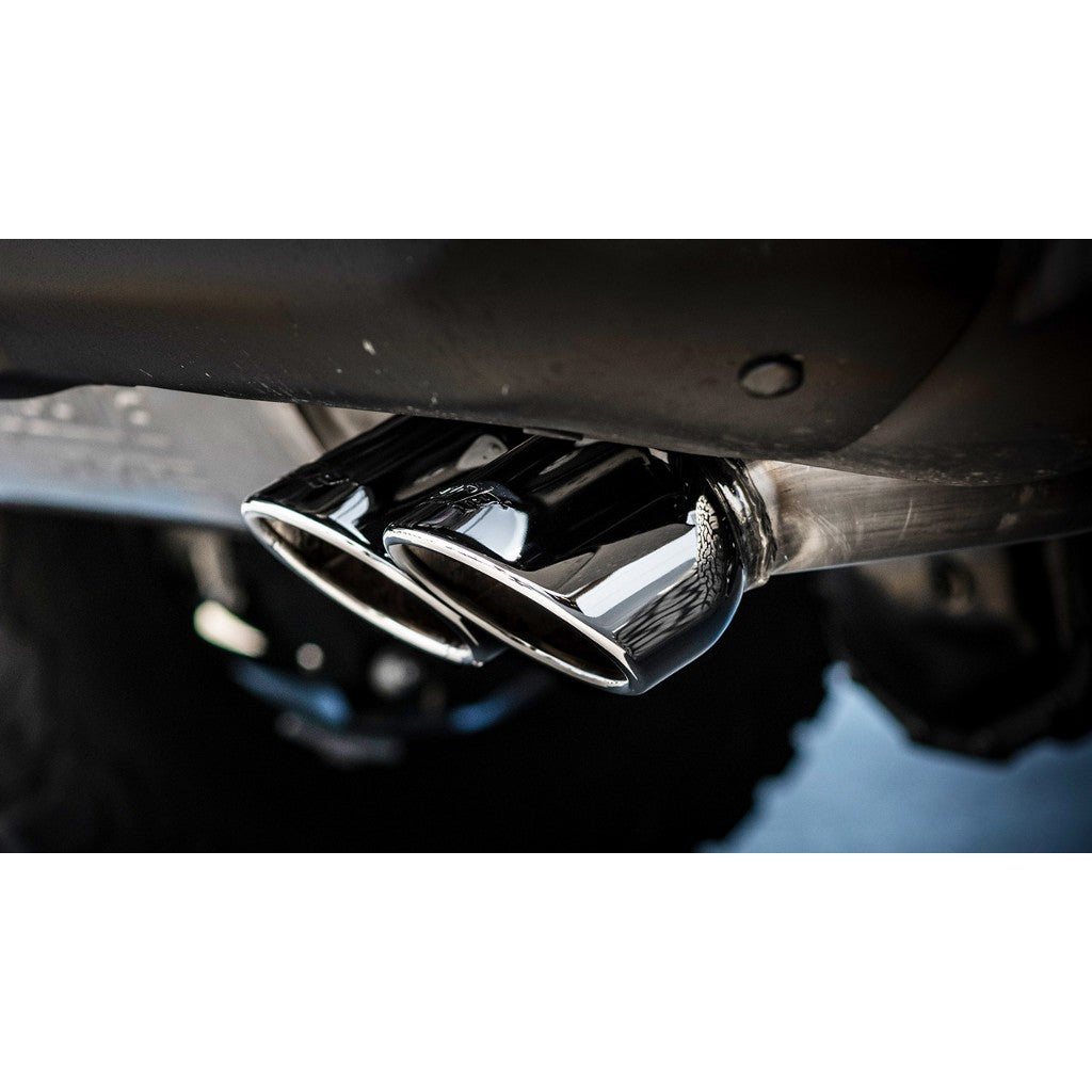 BORLA 140893 Cat-Back Exhaust System 3.00", ATAK (4.0 RD X 4.75" And 4.0 RD X 6.0" Tips) for JEEP Wrangler Rubicon 392 6.4L V8 2021-2023 Photo-2