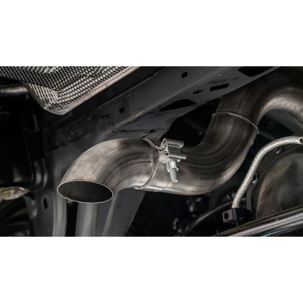 BORLA 140897 Cat-Back Exhaust System 2.75", Touring (2.75" Turn Down Tips) for FORD Bronco 2.3L 2021-2023 Photo-2