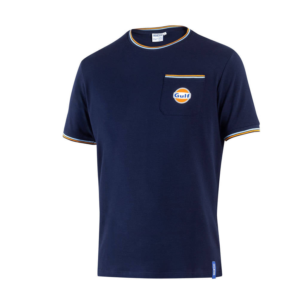 SPARCO BML0005S0N020XS T-Shirt Pocket GULF (Color Navy Blue / Size XS) Photo-0