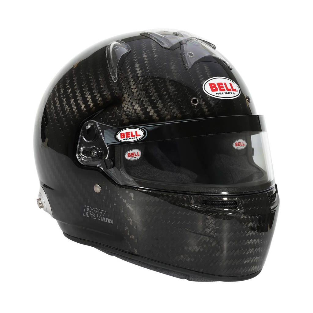 BELL 1204A88 Full-Face Helmet RS7 Carbon HANS, FIA 8859-2024 / SA2020, Size 59 (7 3/8) Photo-2