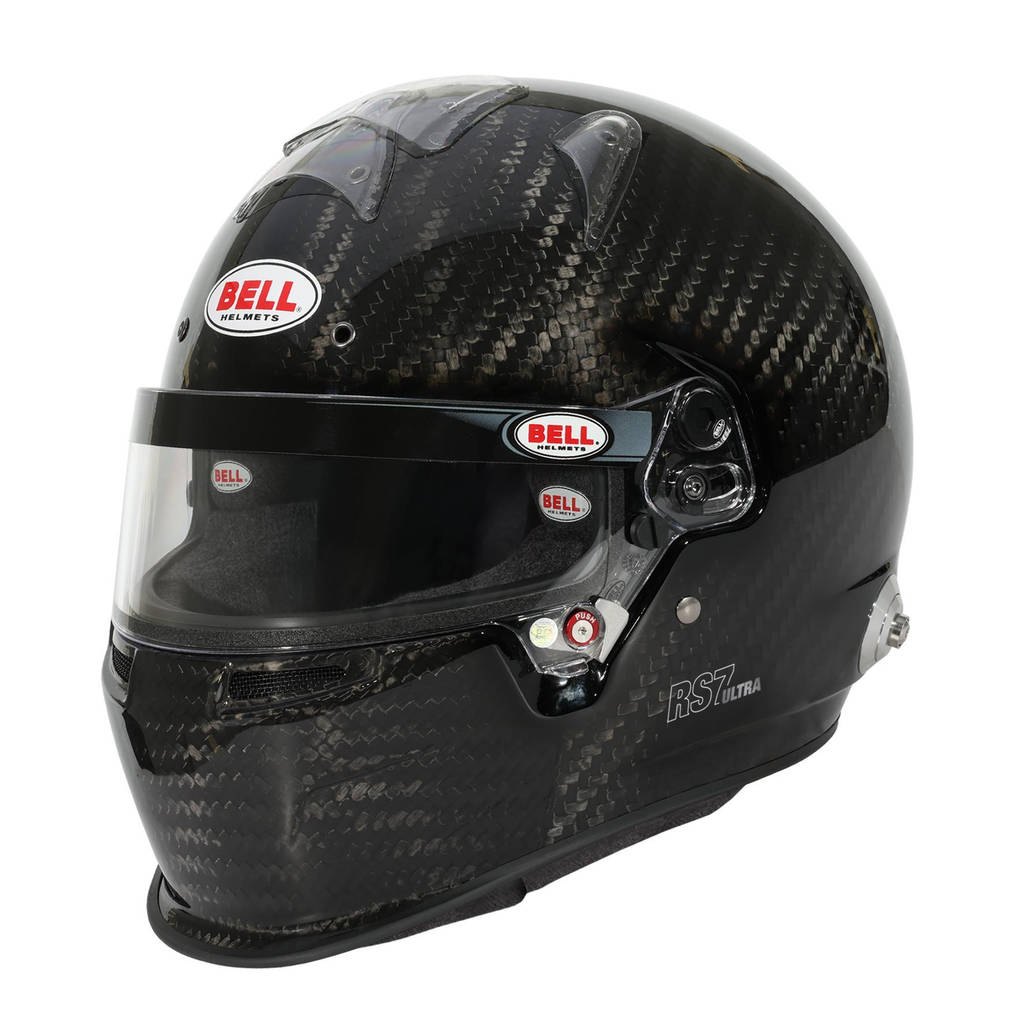 BELL 1204A90 Full-Face Helmet RS7 Carbon HANS, FIA 8859-2024 / SA2020, Size 60 (7 1/2) Photo-5
