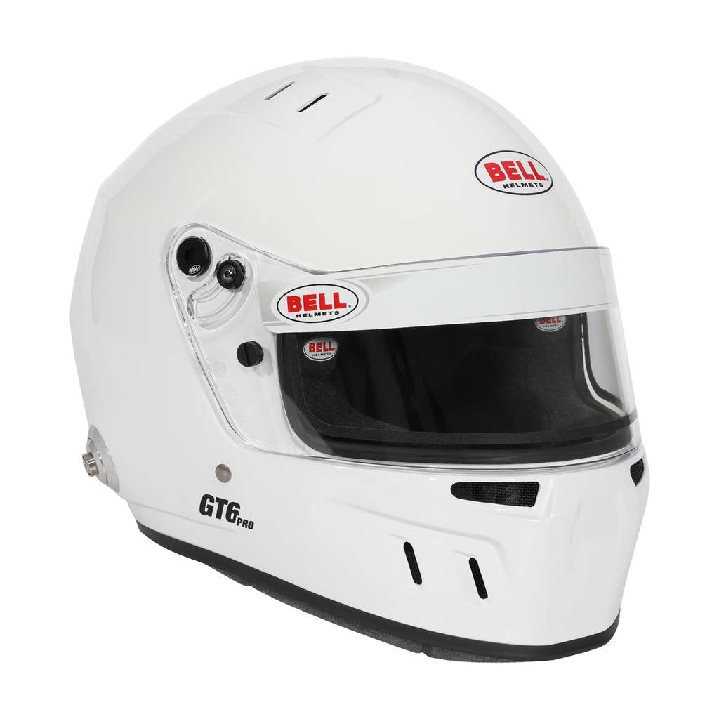 BELL 1341132 Full-Face Helmet GT6 Pro HANS, White, FIA 8859-2024 / SA2020, Size 4XL (67-68) Photo-5