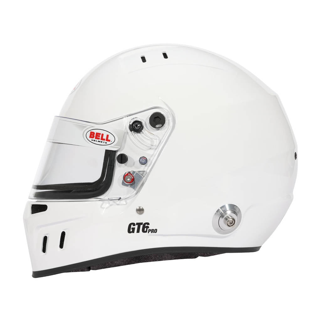 BELL 1341146 Full-Face Helmet GT6 Pro HANS, Matte Black, FIA 8859-2024 / SA2020, Size 59 (7 3/8) Photo-13