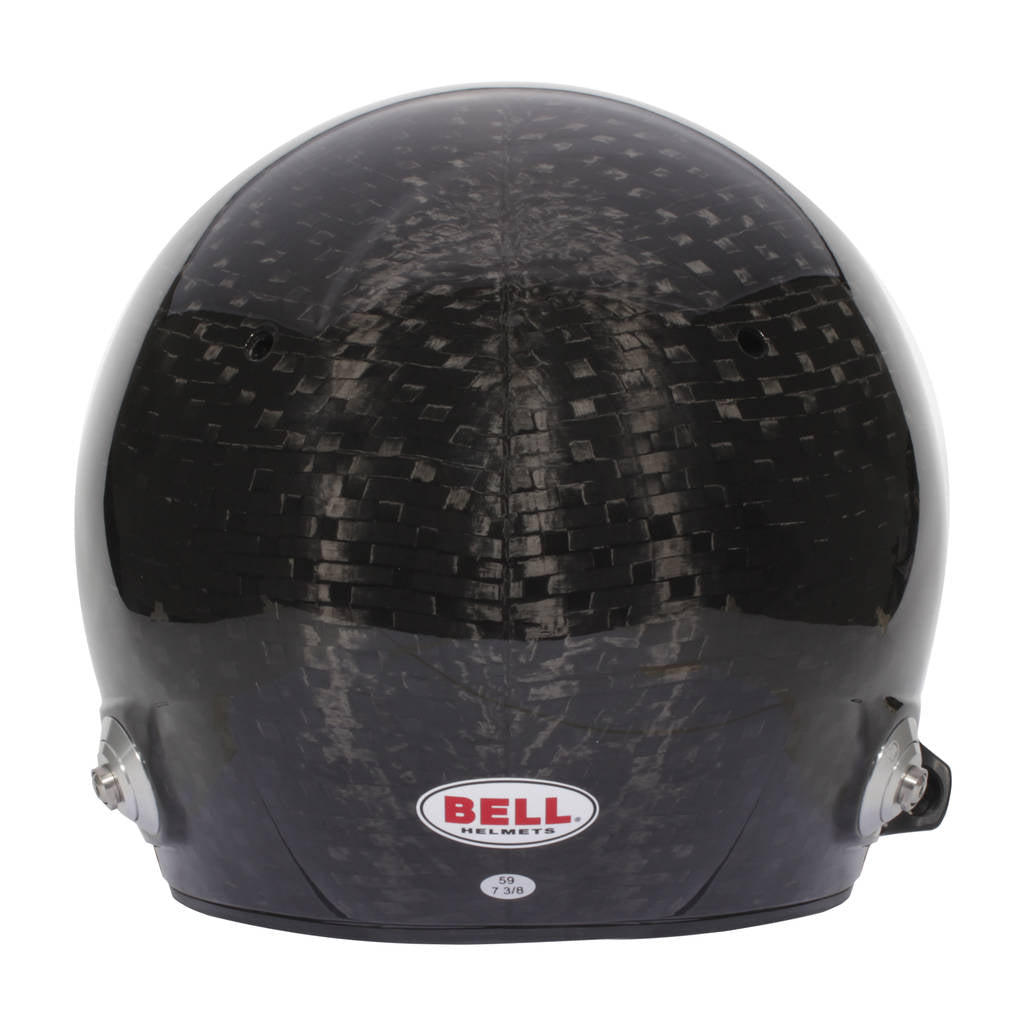 BELL 1245286 Open-Face Helmet MAG-10 Rally WW Carbon HANS, FIA 8859-2024 / SA2020, Size 57 (7 1/8) Photo-3
