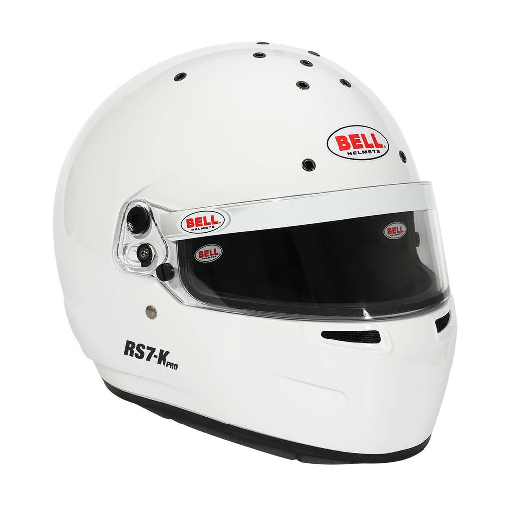 BELL 1310C14 Karting Helmet RS7-K, White, FIA 8878-2024 / K2020, Size XL (61-61+) Photo-3