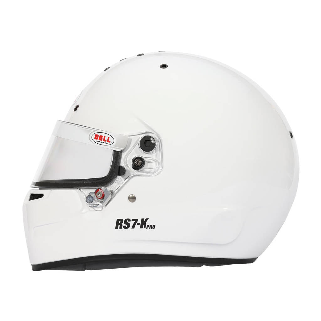 BELL 1310C14 Karting Helmet RS7-K, White, FIA 8878-2024 / K2020, Size XL (61-61+) Photo-4