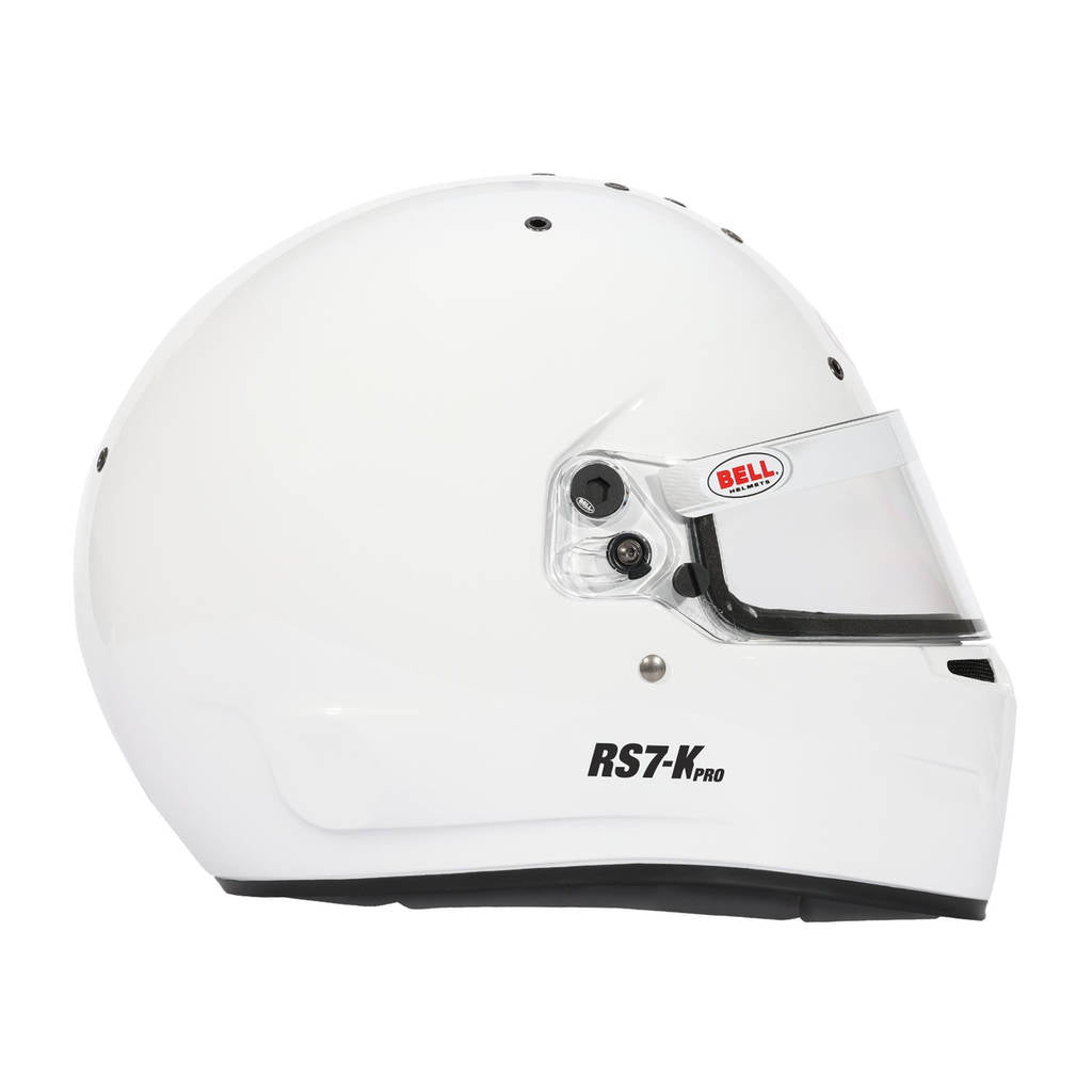 BELL 1310C14 Karting Helmet RS7-K, White, FIA 8878-2024 / K2020, Size XL (61-61+) Photo-6