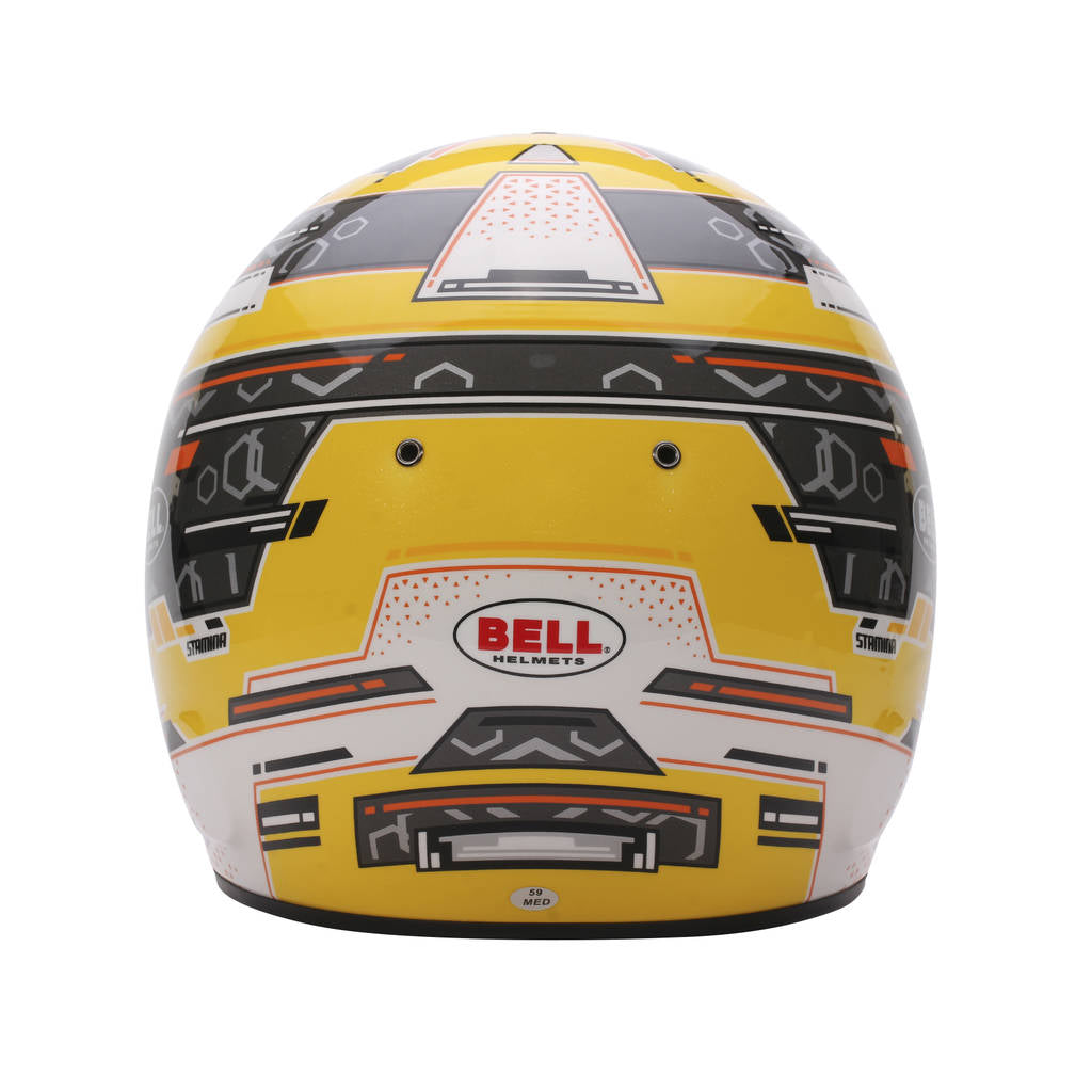 BELL 1310B91 Karting Helmet RS7-K Stamina, Anthracite / Orange, FIA 8878-2024 / K2020, Size S (57 -58) Photo-3