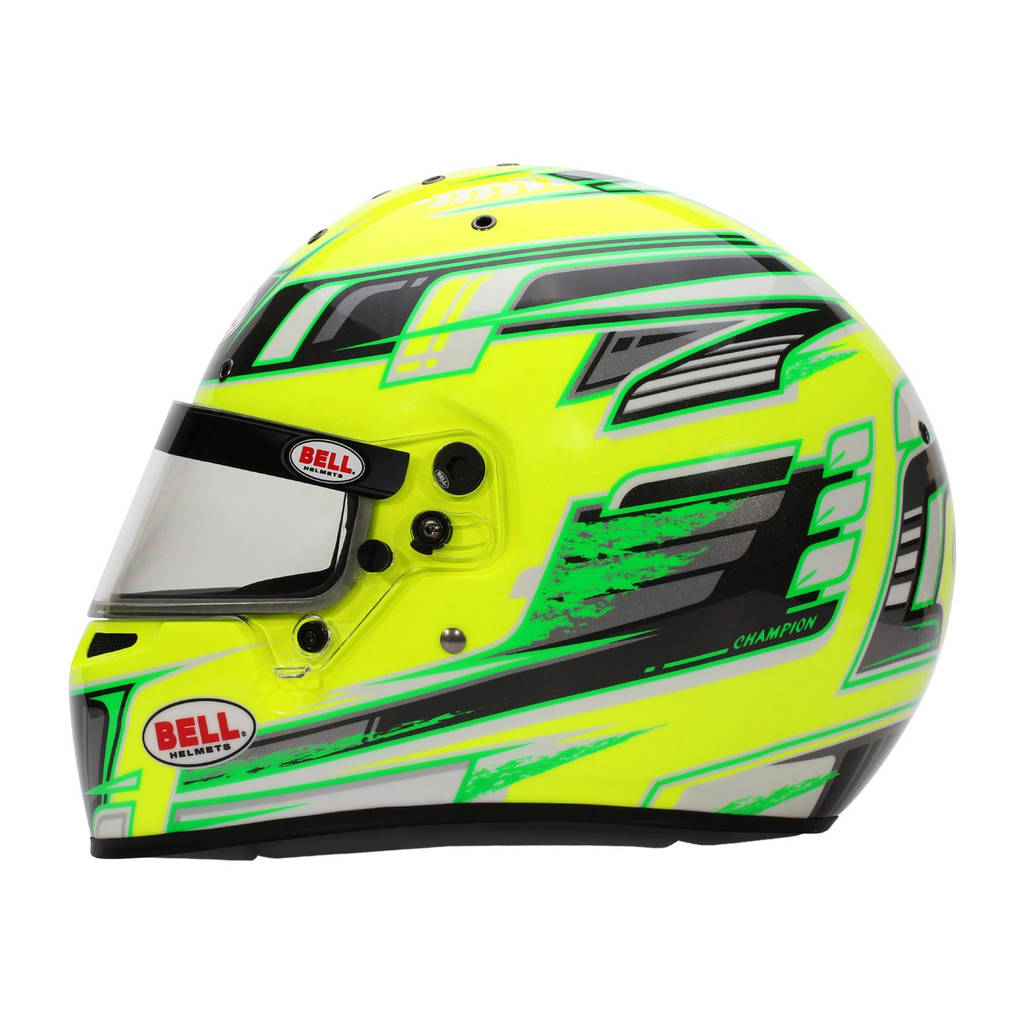BELL 1311195 Karting Helmet KC7-CMR Champion, Anthracite / Orange, CMR2016, Size 58 (7 1/4) Photo-13