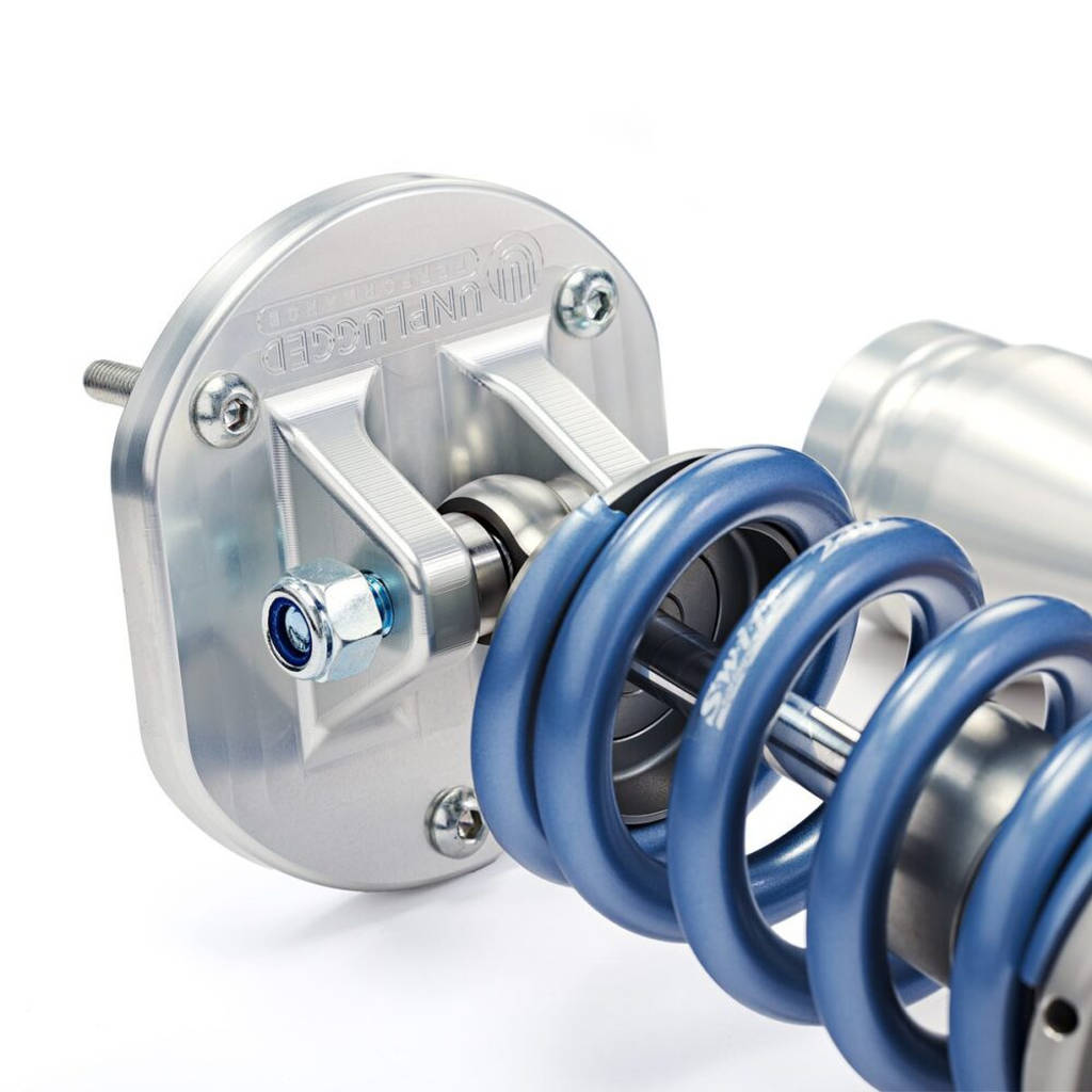 UNPLUGGED PERFORMANCE UP-MS2-361-1.1 Coilovers Pikes Peak Spec UP x Ohlins TTX (4-Way) for TESLA Model S Plaid 2021- Photo-4