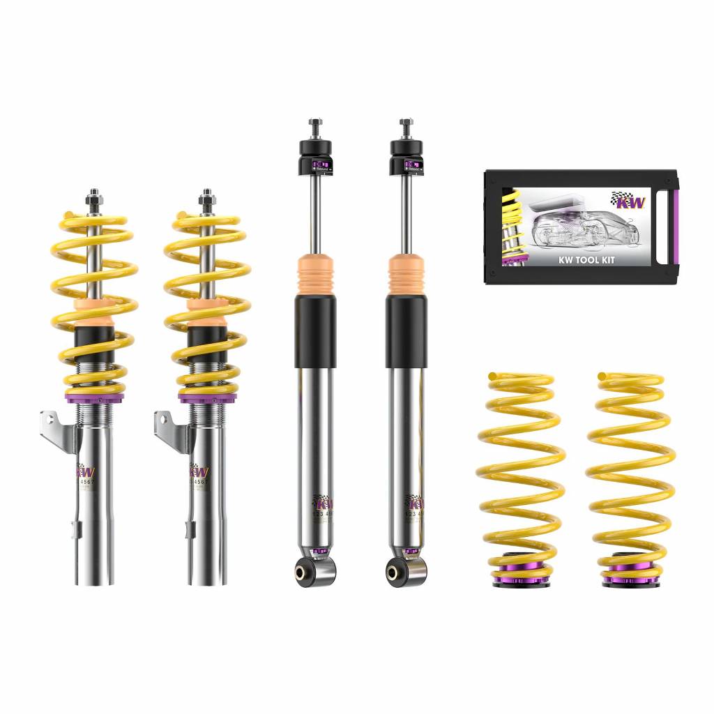 KW 3528000U Coilover Kit INOX V3 AUDI A3; (8V) Photo-0