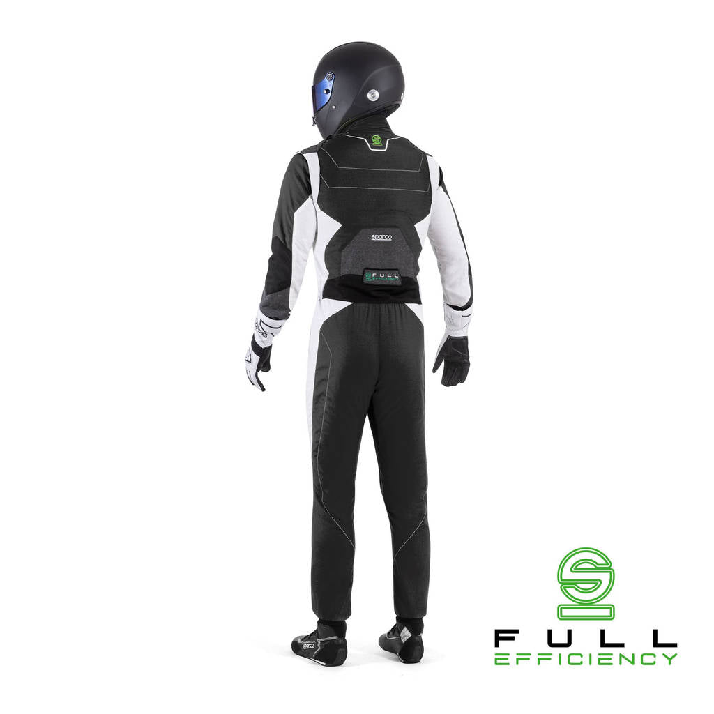 SPARCO BRS0005B0K06064 Racing Suit X-Light Full Efficiency, Black / White, Size 64 Photo-1