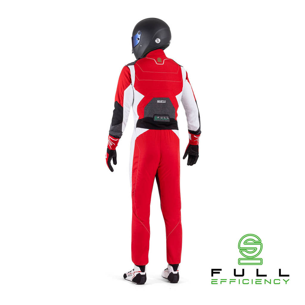 SPARCO BRS0005B0R16064 Racing Suit X-Light Full Efficiency, Red / White, Size 64 Photo-1