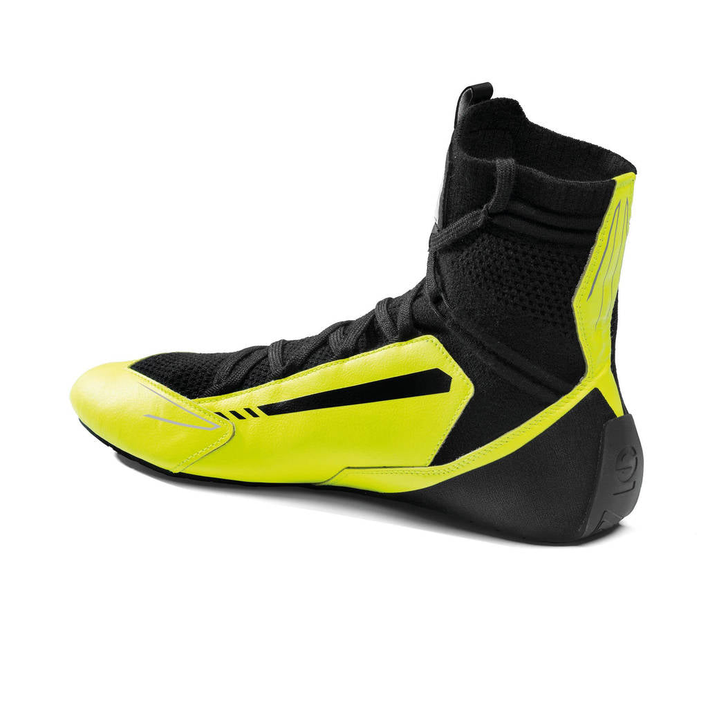 SPARCO BRB0003B0Y04042 Racing Shoes X-Light Plus, Fluo Yellow / Black, Size 42 Photo-2