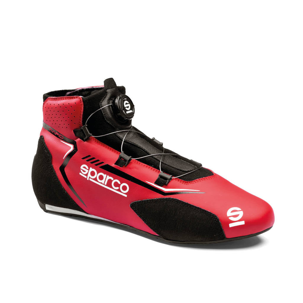 SPARCO BRB0002B0R27037 Racing Shoes Rapid Rotor, Red / Black, Size 37 Photo-0