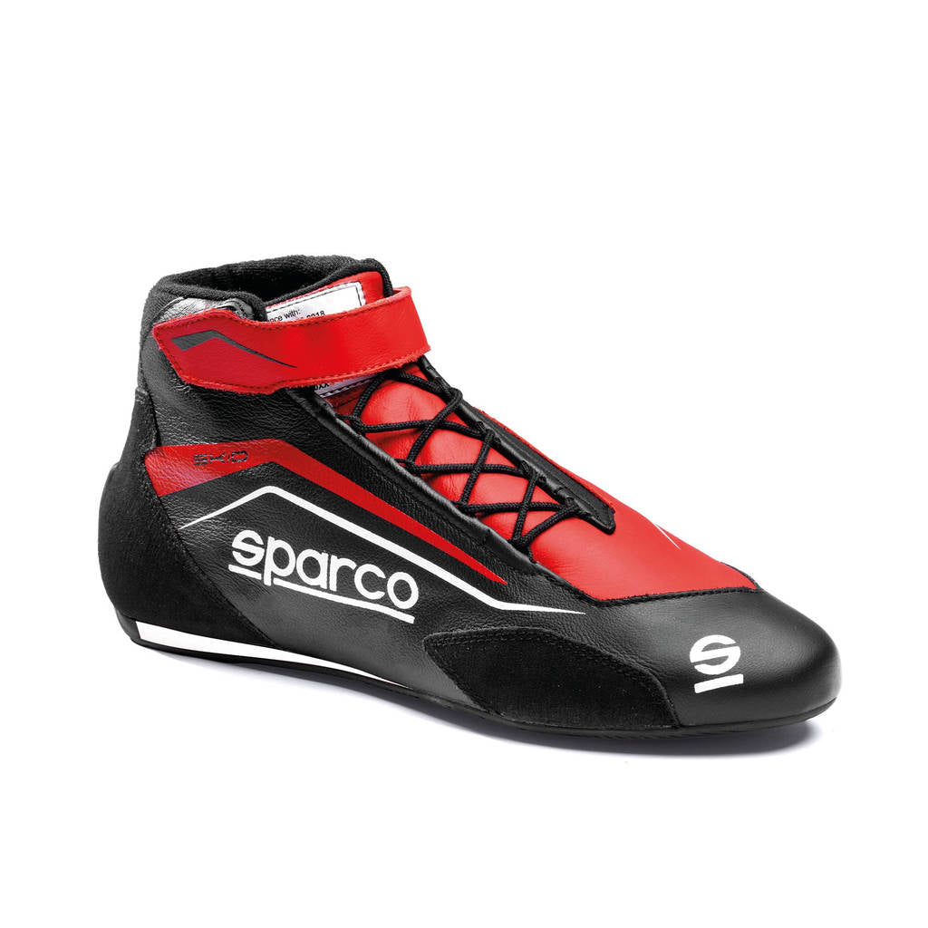 SPARCO BRB0004B0K12038 Racing Shoes Skid, Black / Red, Size 38 Photo-1
