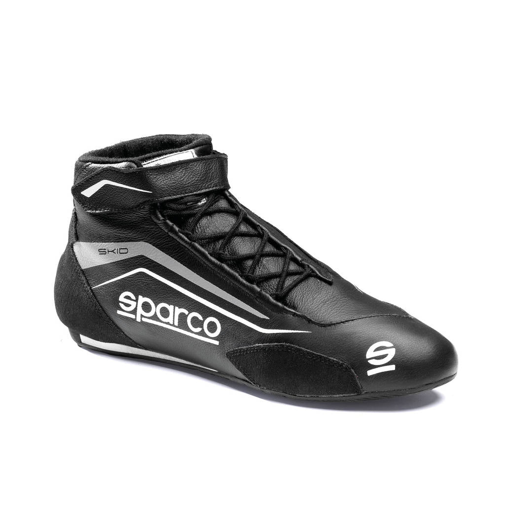 SPARCO BRB0004B0K01045 Racing Shoes Skid, Black, Size 45 Photo-1