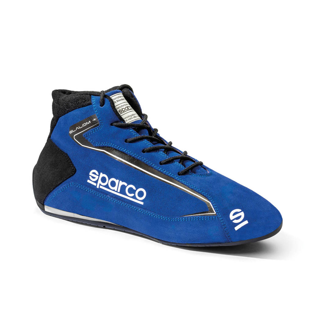 SPARCO BRB0001B0N05047 Racing Shoes Slalom+, Electric Blue, Size 47 Photo-1