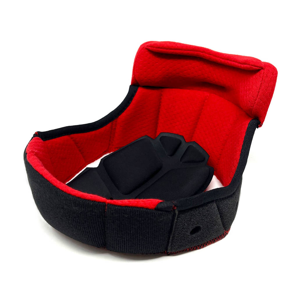 SPARCO BRA0019B0R0100S Top Padding for Full Face / Open RJ-RF Helmet 8859-2025, Red, Size S Photo-0