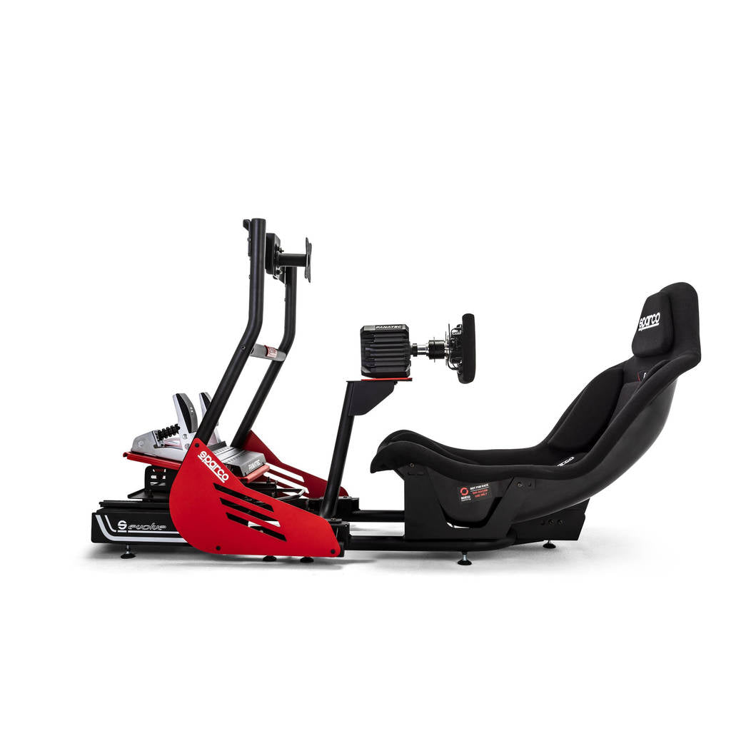 SPARCO BGD0004B0K0100N Formula Driving Simulator Evolve GP Rig I, Black Photo-1