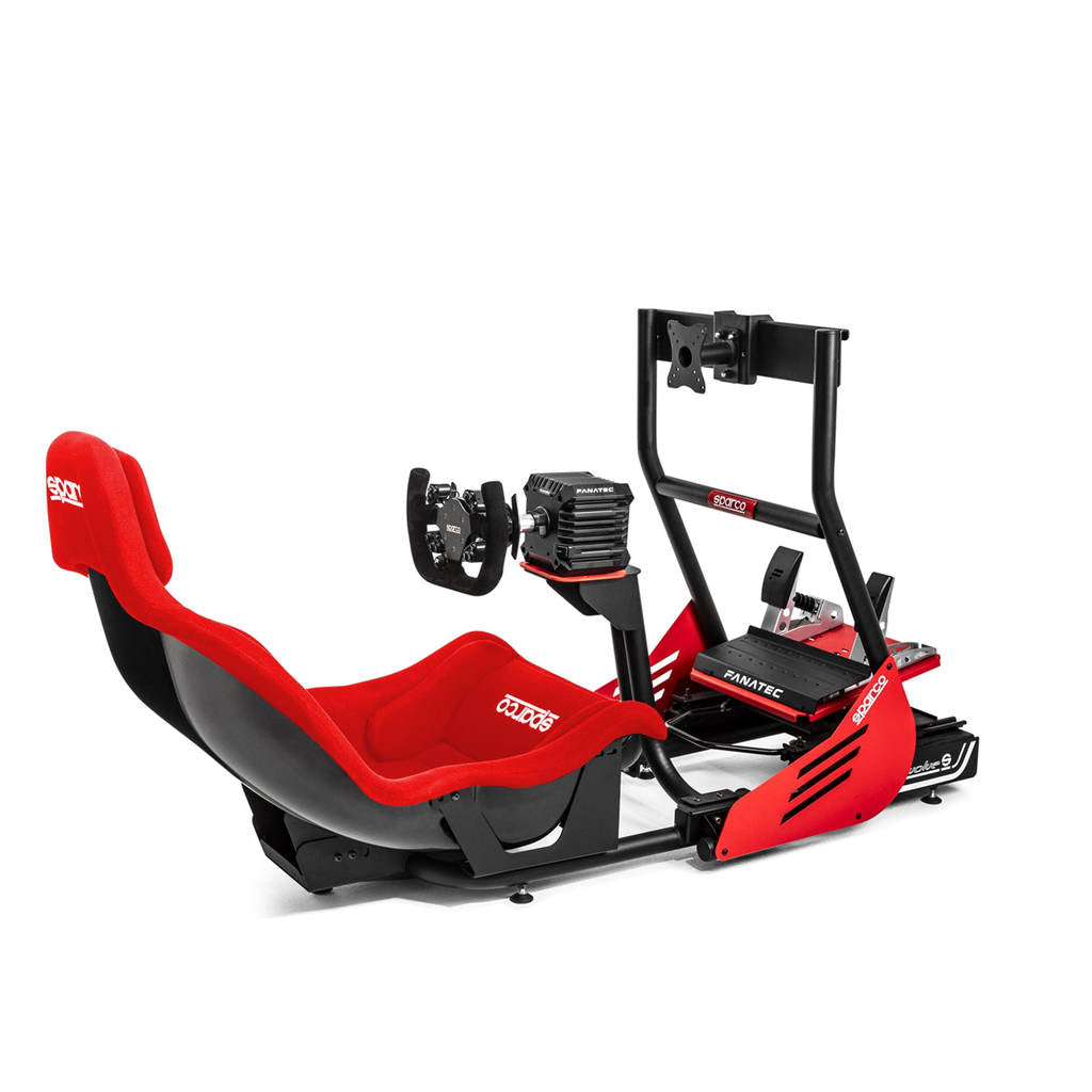 SPARCO BGD0004B0R0100N Formula Driving Simulator Evolve GP Rig I, Red Photo-0