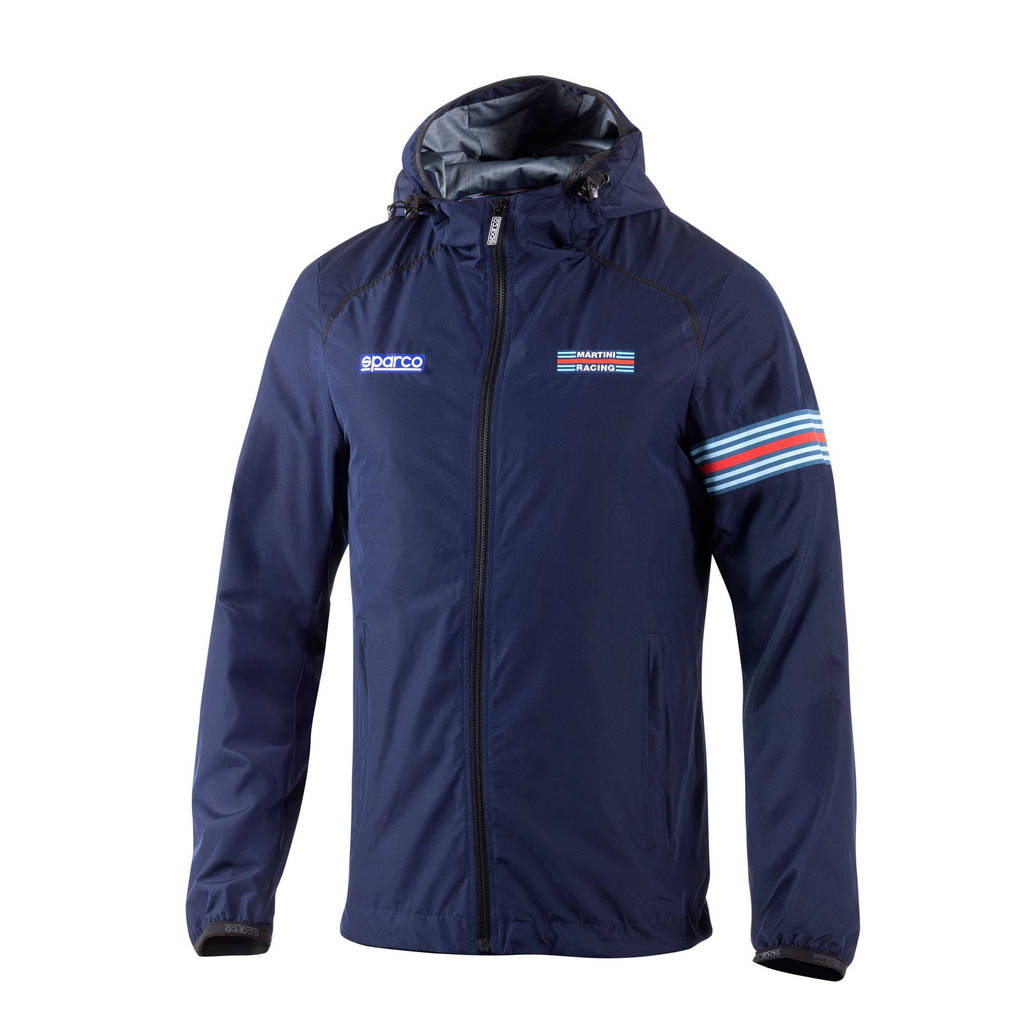 SPARCO BMJ0013D0N0200S Windbreaker Martini Racing, Blue Marine, Size S Photo-0