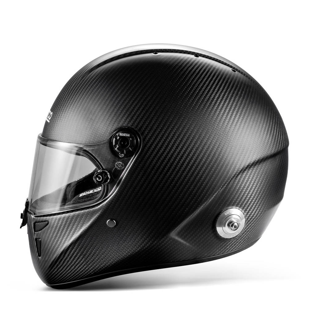 SPARCO BRH0003B0K0100M Full-Face Helmet Stealth RF Carbon 8859-2024, Black, Size M Photo-2