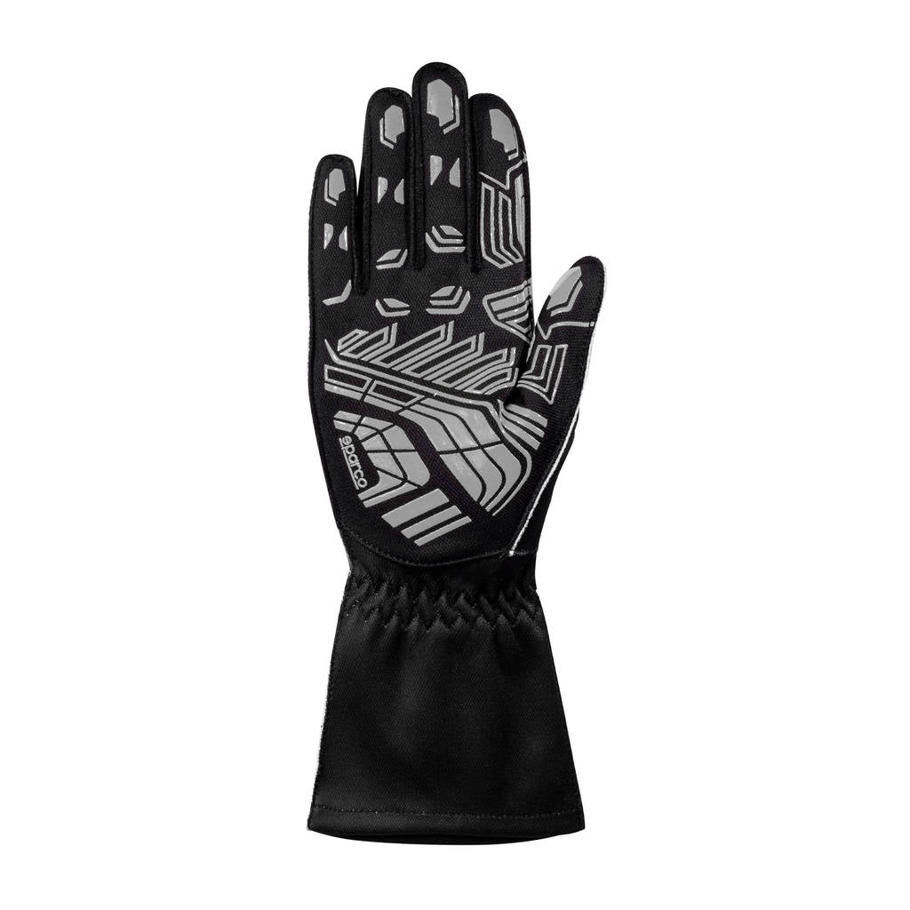 SPARCO BKG0004B0K10006 Karting Gloves K-Attack, Black / Grey, Size 6 Photo-1