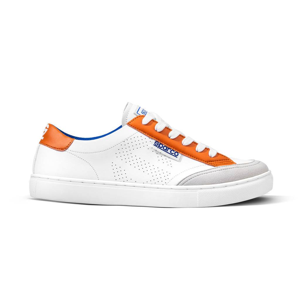 SPARCO 0012B344BIAR Sneakers S-Time, White / Orange, Size 44 Photo-1