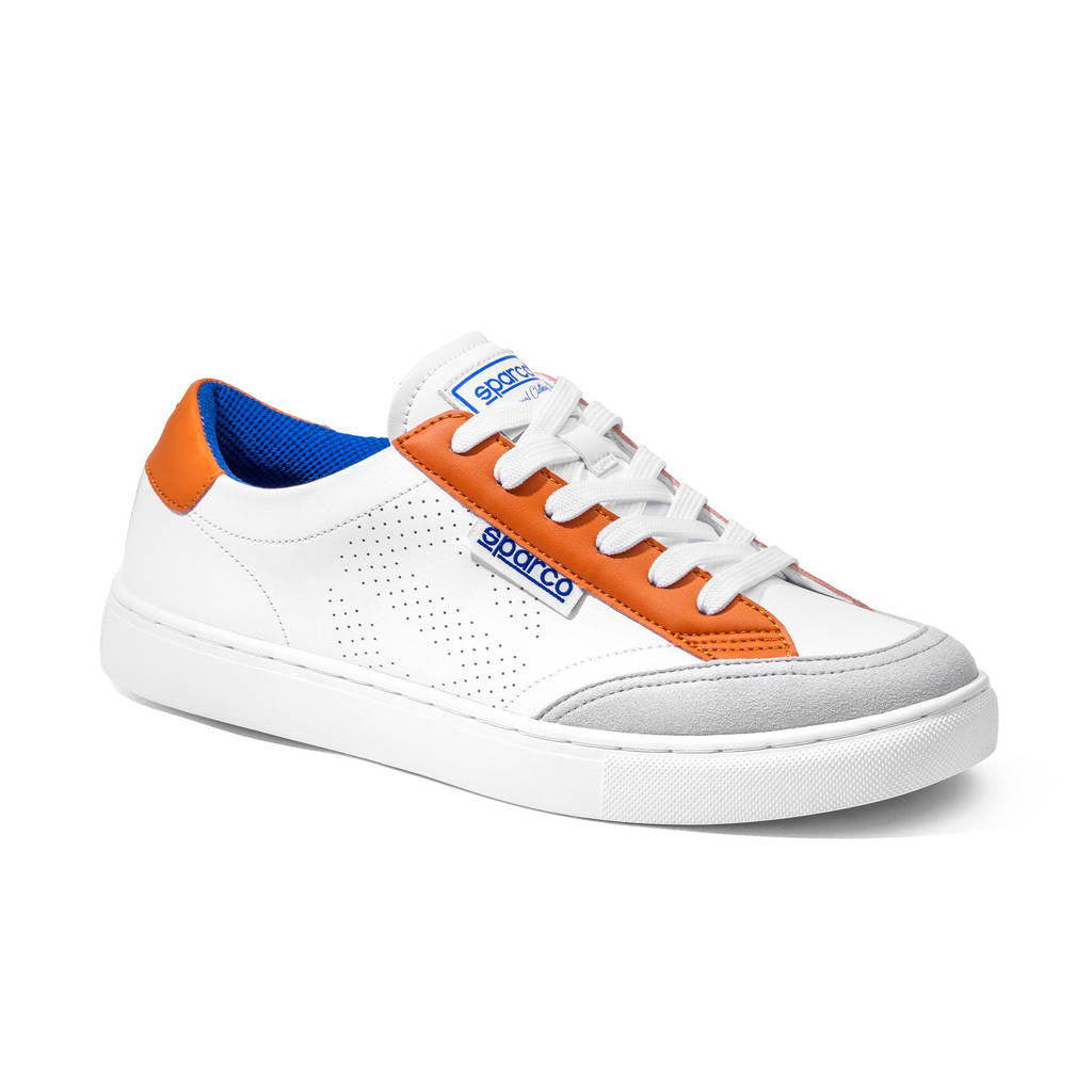 SPARCO 0012B346BIAR Sneakers S-Time, White / Orange, Size 46 Photo-0