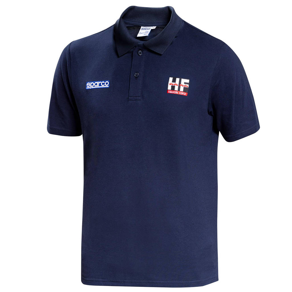 SPARCO BML0011N0N023XL Polo Lancia HF Lunetta, Navy Blue, Size 3XL Photo-0