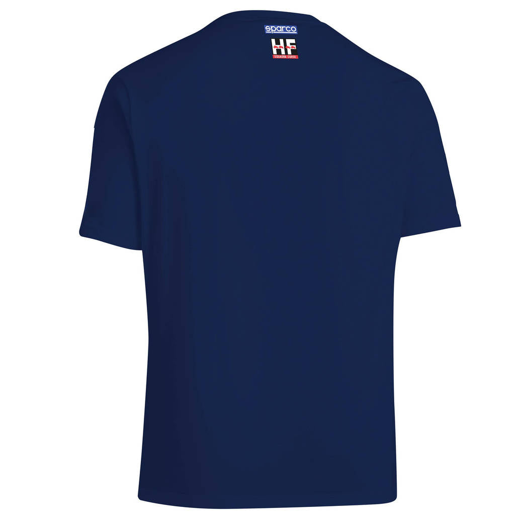 SPARCO BML0012N0N0200L T-Shirt Lancia Squadra Corse, Navy Blue, Size L Photo-1