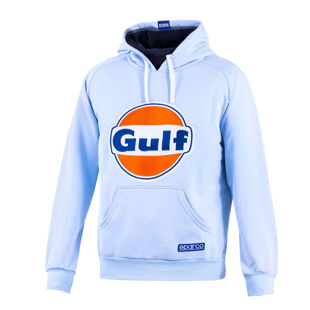 SPARCO BMF0012S0C0100S Hoodie Gulf, Celeste, Size S Photo-0