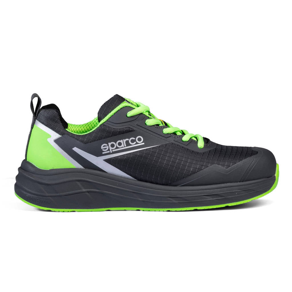 SPARCO BTB0013B0E54046 Shoes Impulse Lucas S3S, Dark Grey / Fluo Green, Size 46 Photo-1