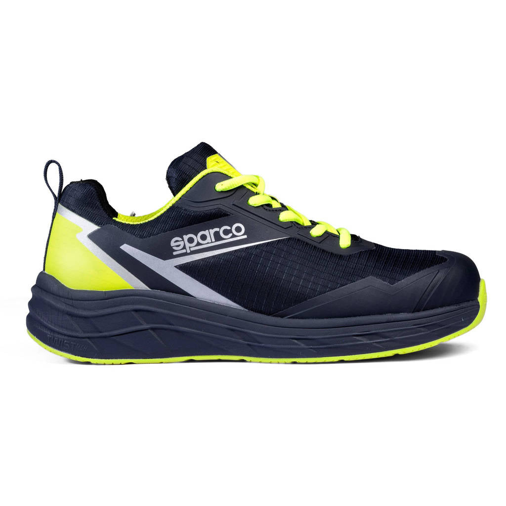 SPARCO BTB0013B0N23042 Shoes Impulse George S3S, Marine Blue / Fluo Yellow, Size 42 Photo-1
