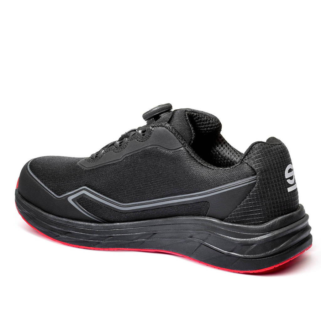 SPARCO BTB0019B0K12045 Shoes Impulse+ S1PS Rotor, Black / Red, Size 45 Photo-2