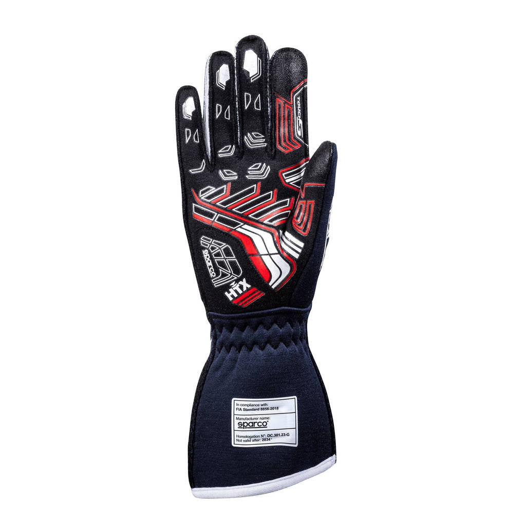 SPARCO 00131913BMRS Gloves Arrow+, Blue Marine / Red, Size 13 Photo-1