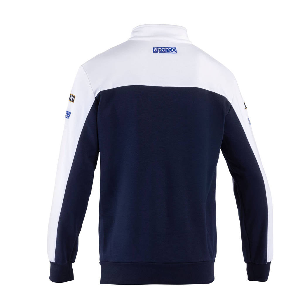 SPARCO 013037MRBMBI1S Half Zip Sweatshirt MR, Blue / White, Size S Photo-1