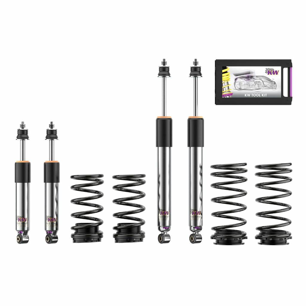 KW 35260080-B Coilover Kit V3 Classic Line for OPEL Kadett C Coupe 2.0 GT/E 1973-1979 Photo-0